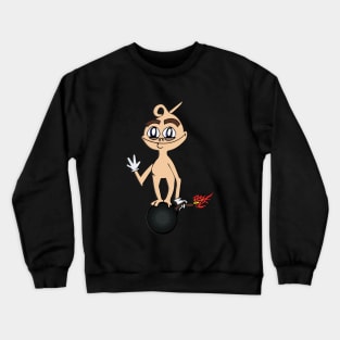 Who The Bomb? Crewneck Sweatshirt